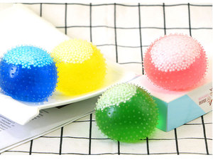 วัสดุ TPR ตาข่ายบีบลูกบอลป้องกันความเครียดแบบนุ่ม - Product Image 5