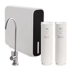 Nuevo purificador de agua de ósmosis inversa para el hogar 600-1200gpd batería eléctrica fregadero inteligente TDS pantalla filtro reemplazo recordatorio plástico - Product Image 5