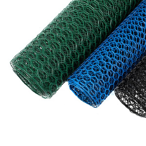 Rete metallica esagonale rivestita di plastica 2 ''recinto della rete di tessitura del filo di ferro del pollo - Product Image 2