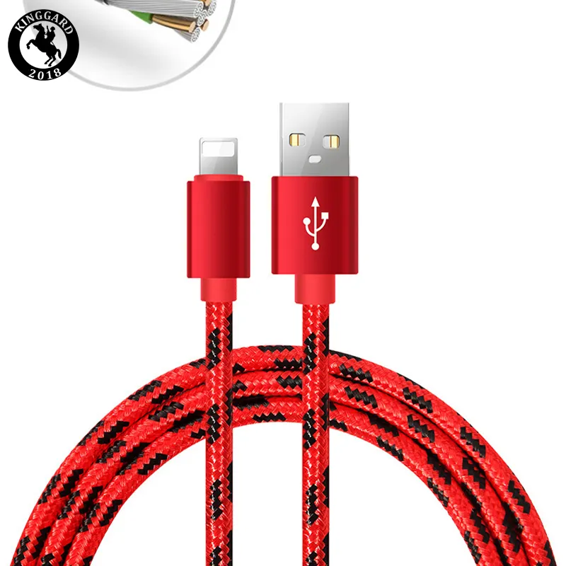 Groothandel Nylon Gevlochten Usb A Naar Type C 1M 2M 3M Datakabels Type C Adapter Snel Opladen