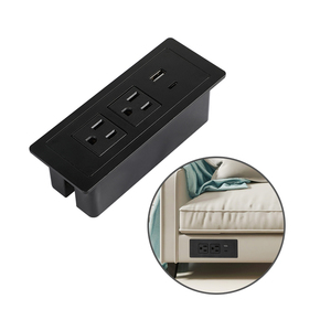 <strong>American</strong> ETL / UL Embedded Furniture <strong>Power</strong> <strong>Socket</strong>, <strong>USB</strong> Type-C PD Intelligent Identification Fast Charging <strong>Power</strong> <strong>Socket</strong>, - Product Image 3