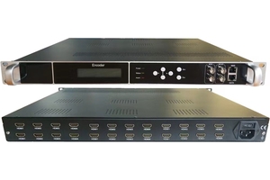 4/8/12/16/20/24-Kanal-Encoder Full HD 1080p MPEG4 H.264 HD-Ein-und ASI-IP-Ausgang HD IP-Encoder IPTV-Kopfs telle system Encoder - Product Image 6