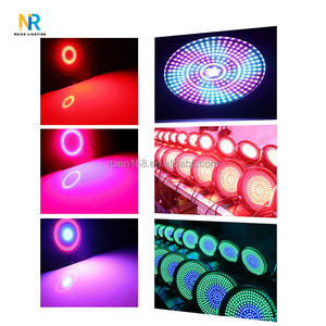 Yeni dinamik dairesel Led çakarlı lamba 100w315pcs yama RGBW işık boncuk pozlama flaş işık Bar - Product Image 4