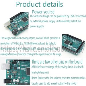 Original Development Board Italian A000067 English Single Chip Microcomputer Mega 2560 R3 - Product Image 5