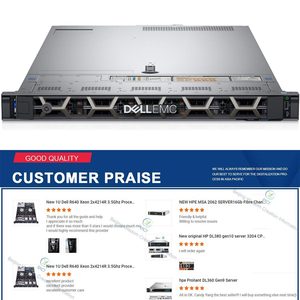 Orijinal D ell podge dge R650 R640 R650xs güç kenar Servidor Intel Xeon depolama fiyat bilgisayar 1u kullanılan De ll Emc raf sunucusu - Product Image 3