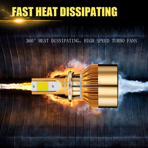 Nhà Máy Bán buôn C6 <span class=keywords><strong>LED</strong></span> thông minh kép màu H7 chuyển đổi <span class=keywords><strong>Kit</strong></span> vàng mắt đèn sương mù cao/thấp chùm ánh sáng mới bóng đèn cho tất cả các xe - Product Image 2