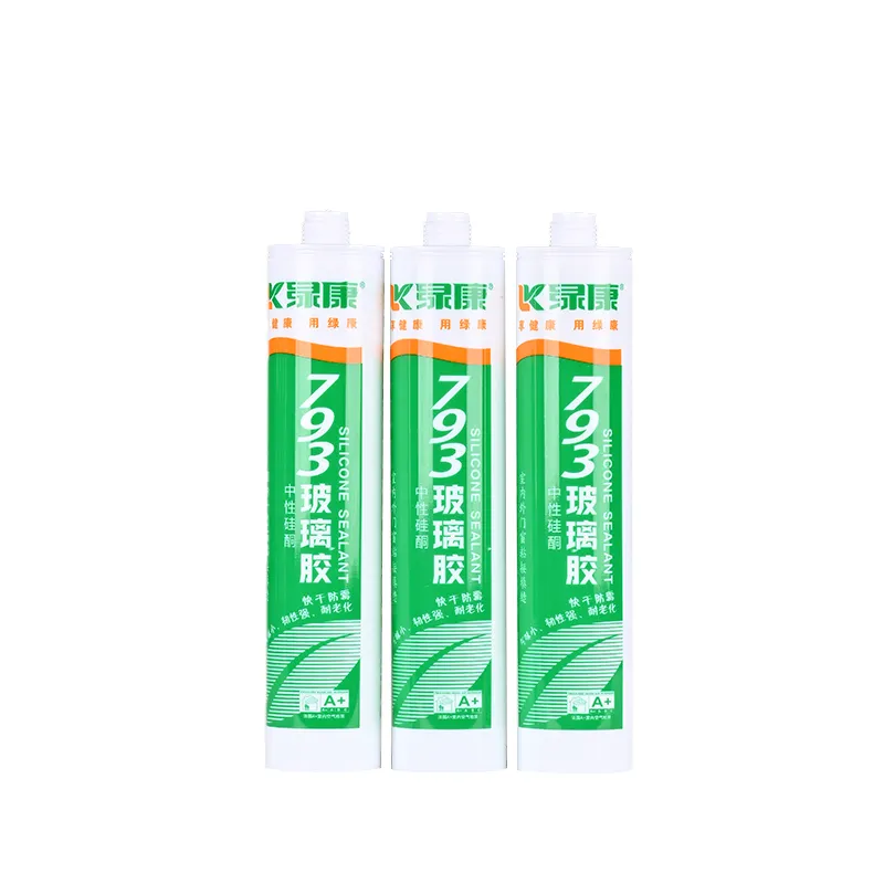 Thời tiết đa chức năng Sealant 300ml nhanh chóng chữa bệnh trung tính 100% Silicon Sealant dính Silicone cho xây dựng Silicone