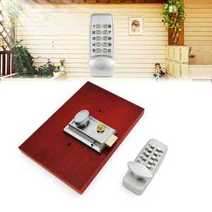 Meccanico impermeabile Digital Door Lock Push Button Tastiera Keyless Codice Serratura a Combinazione per 30-60 millimetri Porta - Product Image 2