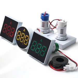 Medidor de amperios analógico con pantalla digital LED, pantalla única, amperímetro de CA de instrumento pequeño de área grande de gran tamaño de 2" - Product Image 1