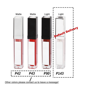 Custom Lip Gloss Wholesale <strong>Bulk</strong> 6.5ml Glossy Lip Gloss Tube With Led Light and Mirror Private Label Liquid Lipstick - Product Image 5