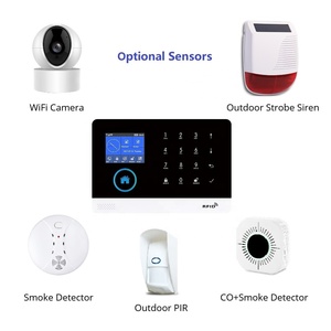 Sistema de alarma de seguridad para el hogar, dispositivo inalámbrico con WiFi, aplicación Tuya, GSM, con múltiples sensores, para casa y apartamento - Product Image 2