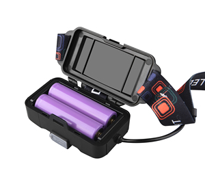 ג 'ף עמיד למים נטענת ראש UV הוביל פנס headlamp, עבור ציד קמפינג דיג - Product Image 5