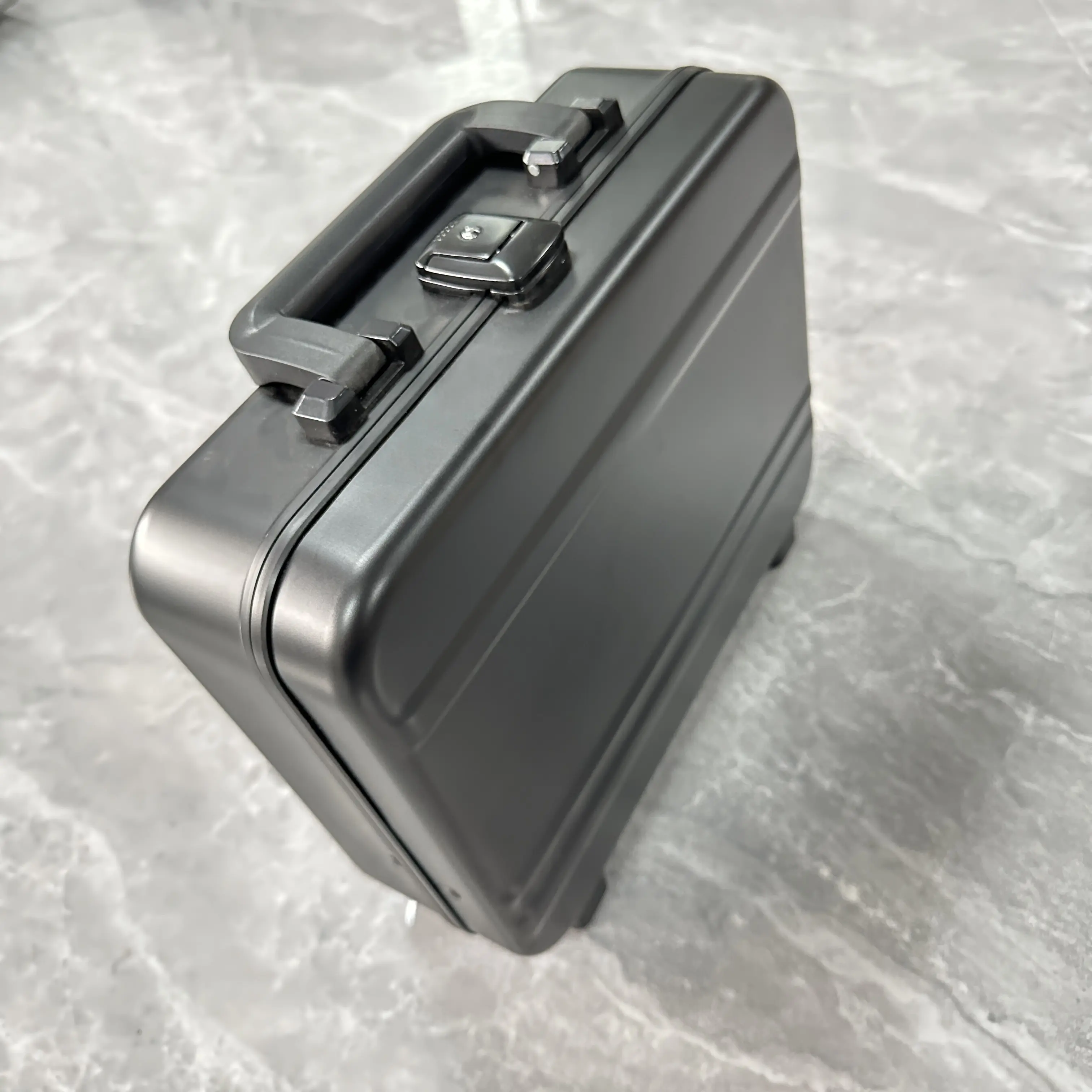 Su geçirmez caja para camera je kamera kartı izle depolama evrak çantası amplifikatör uçuş durumda sert taşıma kutuları alüminyum alet kılıfı