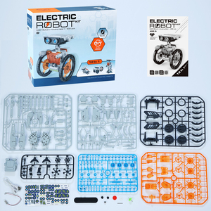 子供のための12 in1教育DIY建築科学実験セットSTEM電気ロボットカーキットおもちゃ - Product Image 5