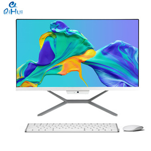 Qihui Aio Core Pc Computadora Conjunto completo Configuración Todo en uno Computadora de escritorio Computadora Oficina Pc Cámara incorporada - Product Image 2