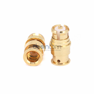 SMP 10 DC-26.5GHz GPO SMP แจ็คตัวเมียขั้วต่อความถี่สูงสำหรับสาย RG405 085 - Product Image 2