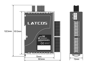 SRX-D2408P-RTU Modbus RTU ha distribuito I/O modulo di acquisizione rete di comunicazione di ingresso digitale analogico 485 a commutazione