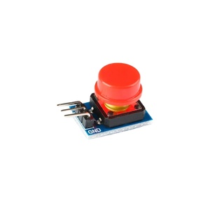 5個大きなキーカラフルなボタンライトタッチスイッチモジュール帽子付き自己ロック式高レベル出力Arduino用 - Product Image 2