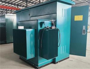 Transformador de subestación trifásica compacto de 50kVA-5000kVA Salida de 380V con múltiples voltajes y frecuencias de entrada (10kV 35kV) - Product Image 1