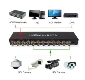 足够的股票流行热卖SDI 8*4矩阵成八之四SDI-3G/高清数字视频矩阵切换器 - Product Image 2