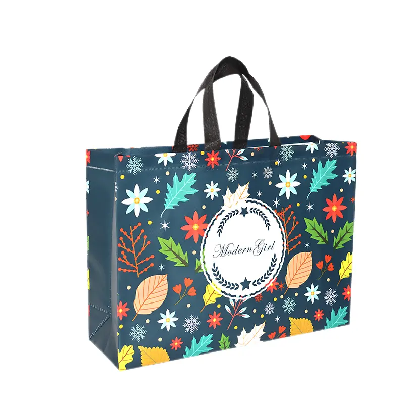 High Quality Multiple Colors Carry Fabric Bag Non Woven Tote Bag Reusable Shopping Bags