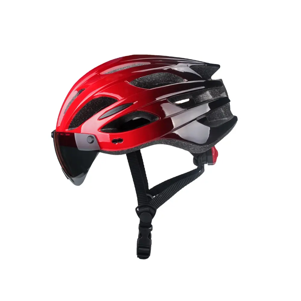 Özel OEM ODM CPSC standart Rode bisiklet bisiklet erkekler ve kadınlar için kask lambası kask