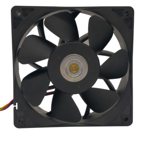 High-Speed 12038 12V DC Cooling Axial Flow Fan 6000RPM 4PIN Plastic for Grow Shelves CPU Coolers Amplifiers Refrigerators