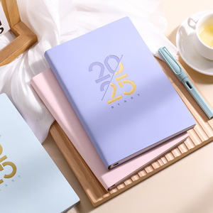 <strong>2025</strong> A5 Custom Logo Planner Agenda Daily Weekly Monthly Planner <strong>Notebook</strong> Multiple Colors - Product Image 3