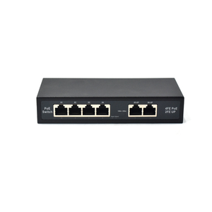 OEM ODM 24V 100Mbps Poe交换机，带QoS 4以太网端口，包括2个上行非标准24V 12v局域网Poe交换机 - Product Image 2
