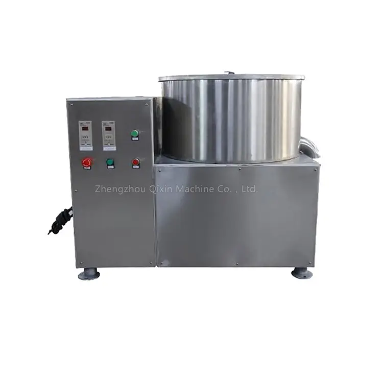 Wide application cassava vegetable centrifuge de-watering machine potato chips dryer