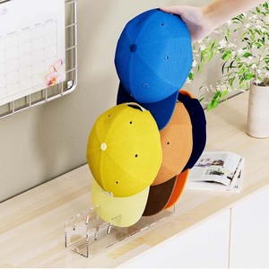 Giá trưng bày Mũ acrylic cho Mũ bóng chày, giữ 7 mũ, thích hợp cho tủ quần áo, phòng ngủ, bàn trang điểm và lưu trữ văn phòng. - Product Image 4