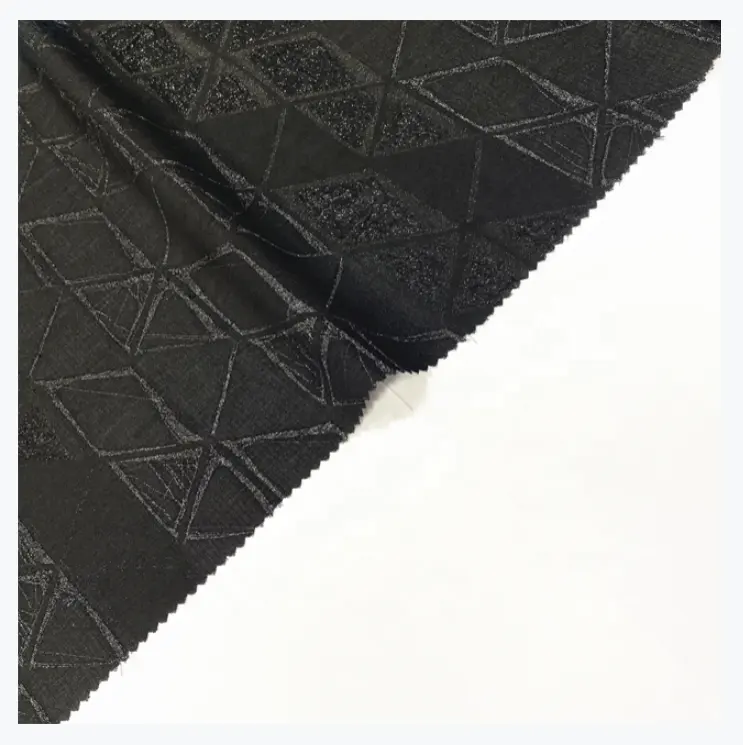ABAYA FABRIC MANUFACTURER SUPPLY Latest High Quality Jacquard Design Material Polyester UAE Abaya Fabric for Islamic Dress