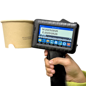 Alta qualità fede portatile automatico numero di lotto data di scadenza Coder macchina nuova condizione stampante a getto d'inchiostro portatile per Flex uovo - Product Image 1