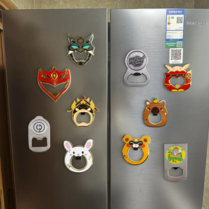 定制金属啤酒开瓶器冰箱磁铁多功能冰箱磁铁纪念品礼品 - Product Image 6
