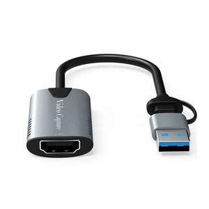 <strong>2</strong> in 1 <strong>HDMI</strong> Video to USB 3.0 Audio Video Capture Card / Live Video <strong>Recorder</strong> for Laptop and Camera and Live Broadcasting and More - Product Image 3