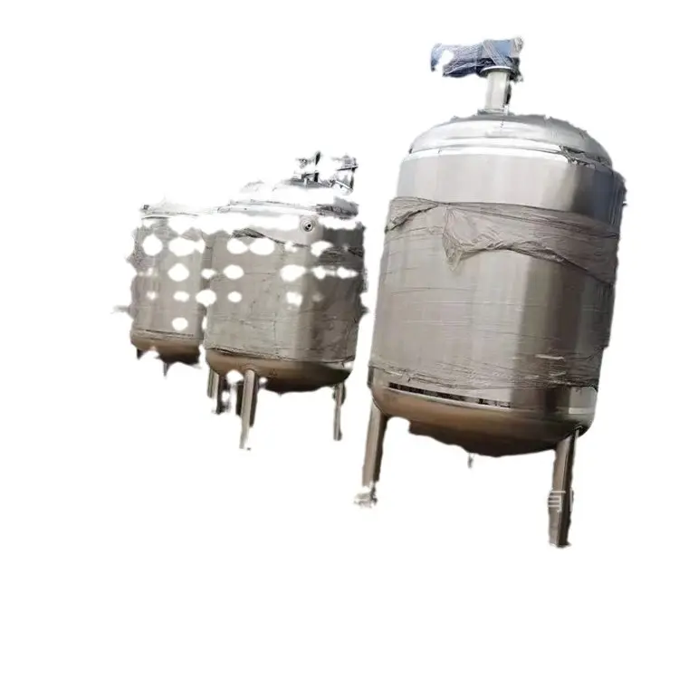 Customized Vacuum Resin Reactor  External Half-Pipe Steam Heating Chemical Reaction Tank  Direct Sale by Manufacturer