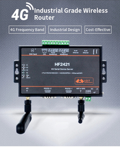 HF2421 çift bağlantı seri aygıt sunucusu RS232 RS485 RS422 Ethernet Wifi 4G 3G GPRS ağ dönüştürücü - Product Image 5