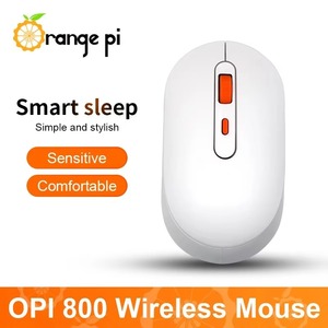Hot Orange Pi Ratón inalámbrico 2,4G Transmisión Receptor USB 3 botones 1600 DPI para teclado Computadora de escritorio Computadoras portátiles Juego de PC - Product Image 2