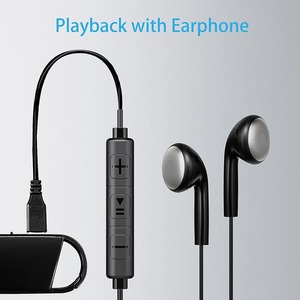 Grabadora de voz con reproducción Grabadora activada por voz Reducción de ruido, Dispositivo de grabación de voz, Grabadora de audio PQ107 - Product Image 6