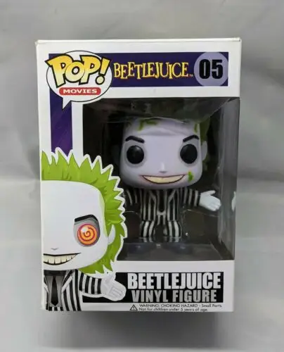 Yeni! 05 kutu ile Beetlejuice vinil aksiyon figürleri Model oyuncaklar çocuklar için hediye