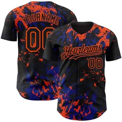 Black Royal Blue Orange