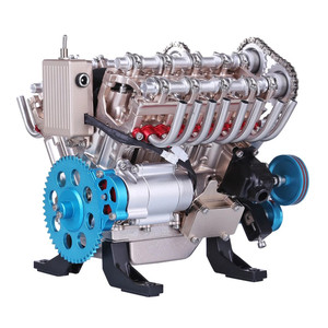 動作するV8エンジンモデルキット-独自のV8エンジンを構築-技術<span class=keywords><strong>1</strong></span>:3フルメタルV8カーエンジンモデルキット500個