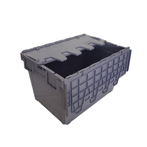 Heavy-Duty <strong>Stack</strong> <strong>and</strong> <strong>Nest</strong> Container Storage Container Box Turnover Carrying Plastic <strong>Crates</strong> Totes Boxes With Comfortable Handle