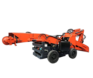 מכונת חפירה מיני מנהרה חדשה ZWY-60H גלגל תת-קרקעי גלגל המכבה ומעופר