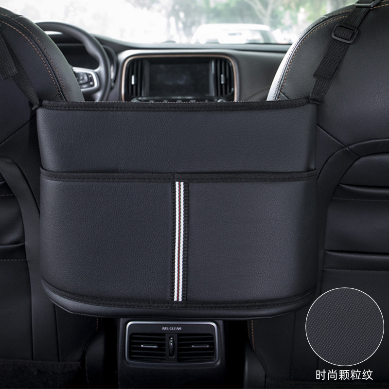 H316 asiento con patrón de vetas de moda-b negro