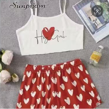 Love + red and white