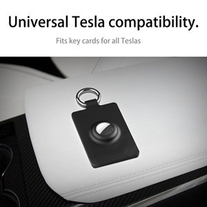 Tesla Model 3/X/Y/S Airtag kart tutucu kılıf için Tesla anahtar koruyucu kart kabuk için Airtag için zarif anahtar kart tutucu yükseltmeleri - Product Image 5