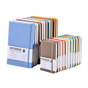 Diario de estudiante simple de alta apariencia, Bloc de notas de oficina de negocios, PU correa elástica de cuero, cuaderno A5 para regalo - Product Image 2