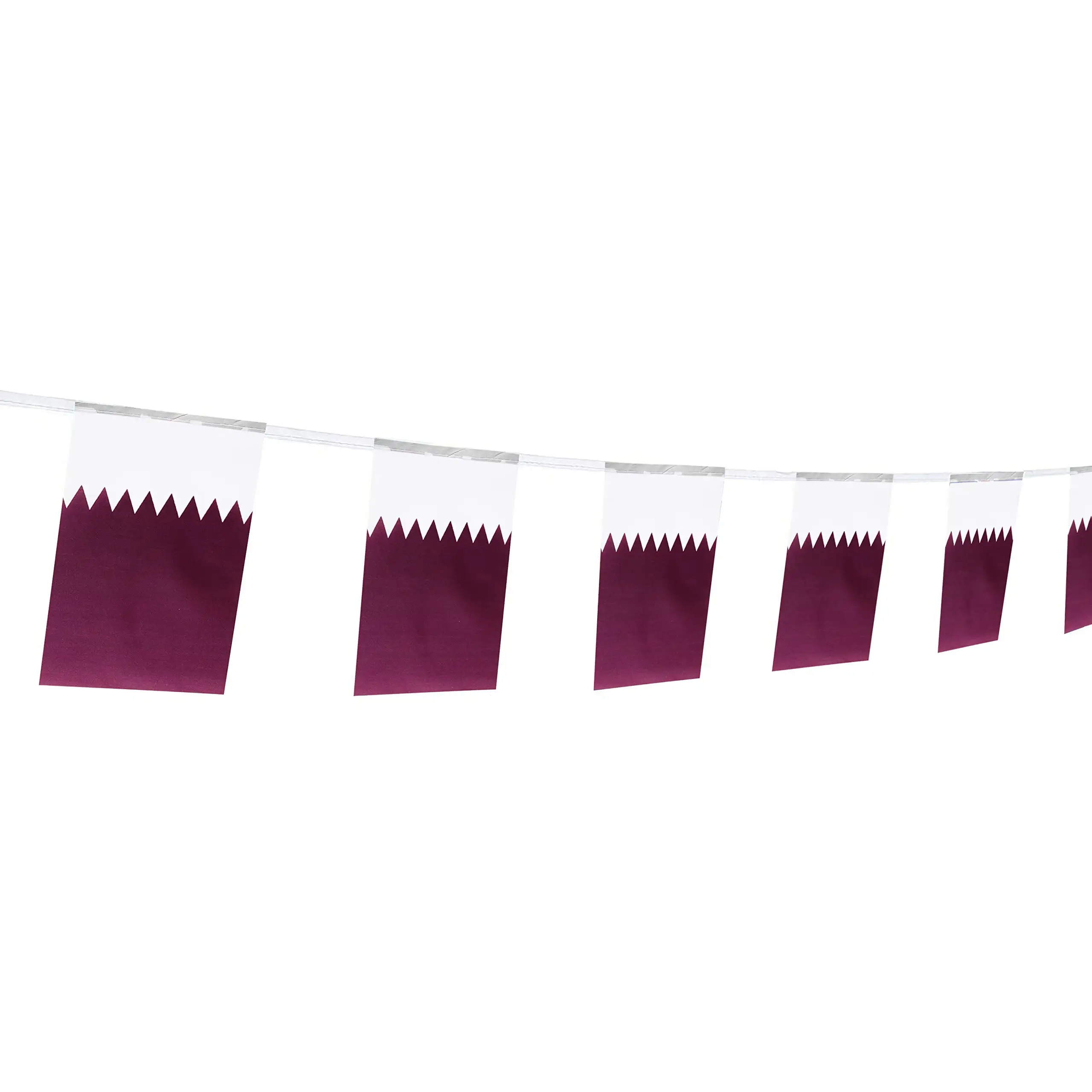 Bandera de Qatar, Bandera de Qatar, banderín de cuerda personalizado, bandera para Festival, fiesta, Bar, decoración de Club deportivo 2024