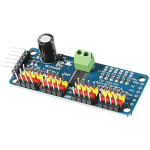 Pour PCA9685 16 canaux 12 bits PWM Servo carte pilote IIC Interface PCA9685 Module contrôleur Compatible avec <span class=keywords><strong>Raspberry</strong></span> <span class=keywords><strong>Pi</strong></span> - Product Image 3
